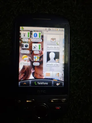 Teléfono HTC Morado/Gris