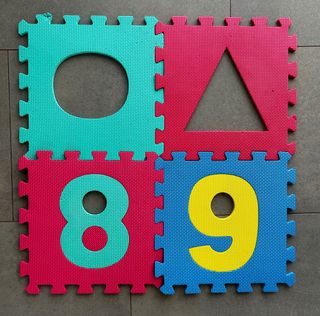 Alfombra infantil 46 piezas de goma eva