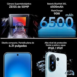 VIVO X200 FE Nero 6,31' Come Nuovo