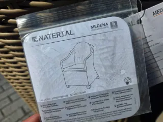 Set 2 Sillones Jardín Naterial Medena