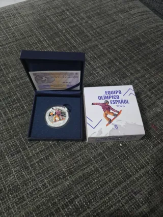 Moneda 10 Euro Equipo Olímpico Español 2026