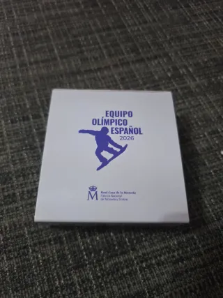 Moneda 10 Euro Equipo Olímpico Español 2026