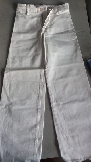 Pantalón vaquero ZARA blanco 11-12 años (152 cm)