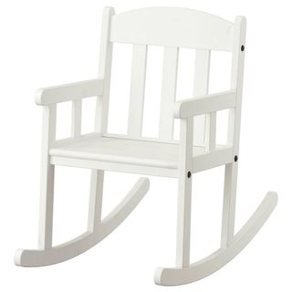 Silla Mecedora Infantil Blanca