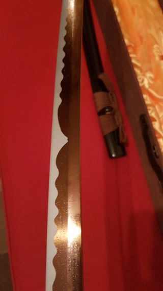 Espada decoración japonesa