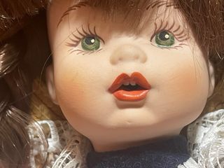 Bambola Porcellana Capidimonte Ciarapica 40 cm