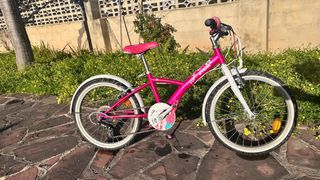 Bicicleta infantil rosa Btwin