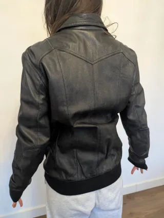 Chaqueta de Piel ZEN Italiana Talla M