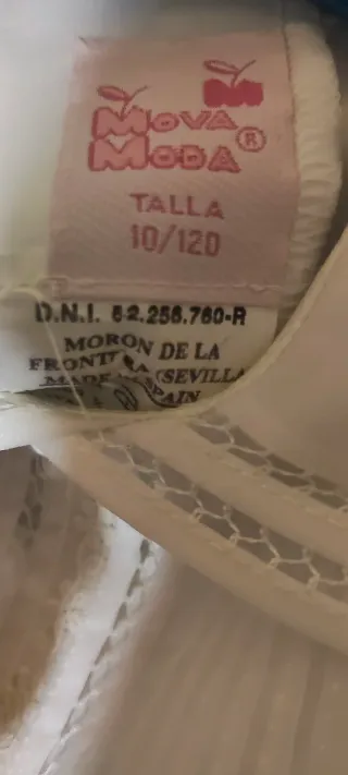 Vestido de Comunión Blanco