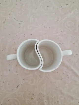 Conjunto Caneca de encaixe de Casal Amo-te