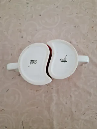 Conjunto Caneca de encaixe de Casal Amo-te