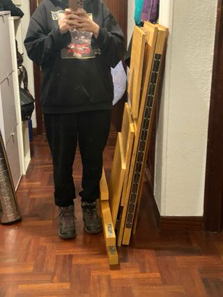 Mueble camper plegable + colchon 120x180