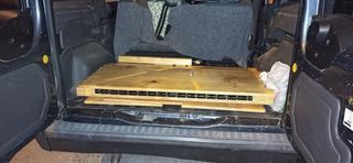 Mueble camper plegable + colchon 120x180