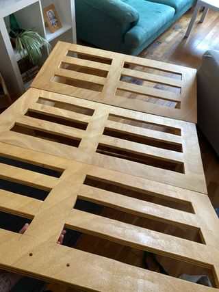 Mueble camper plegable + colchon 120x180