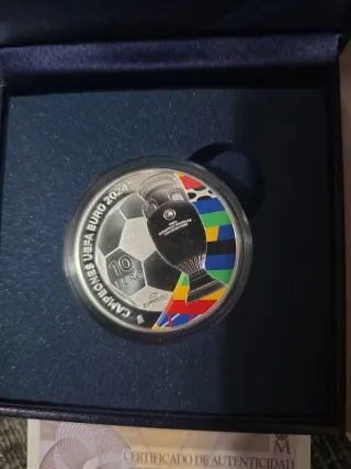Moneda 10€ Campeones UEFA Euro 2024