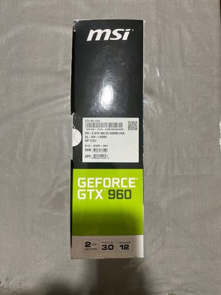 Scatola MSI GeForce GTX 960