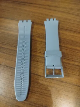 Cinturino Orologio Swatch Grigio