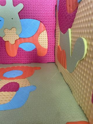 Baldosas Losetas puzzle goma bebé animales 30x30