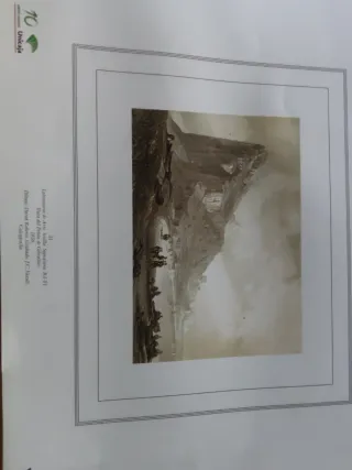 Lámina David Roberts: Gibraltar 1836