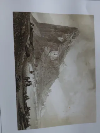 Lámina David Roberts: Gibraltar 1836