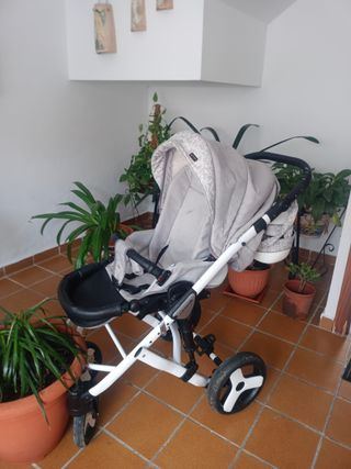 Carrito de bebe completo! Casi nuevo
