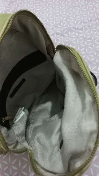 Mochila Crepier de la colección 2021 Verde y Beige