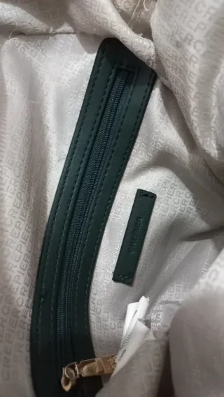 Mochila Crepier de la colección 2021 Verde y Beige