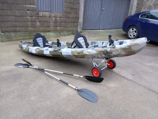 Kayak 2 plazas +1 rígido