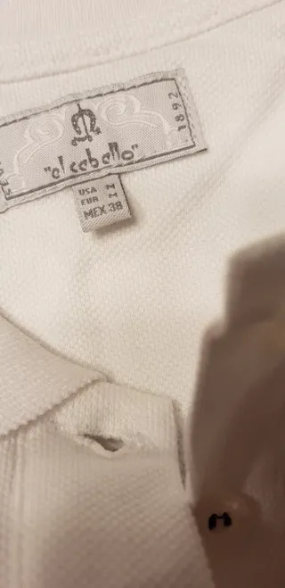 Polo El Caballo Blanco Talla M