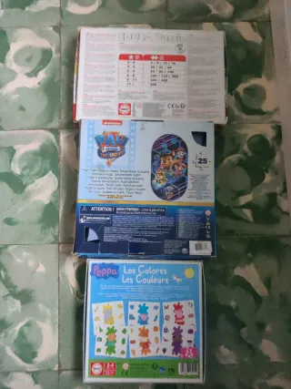 Lotes de Puzzles Infantiles Educa y Paw Patrol