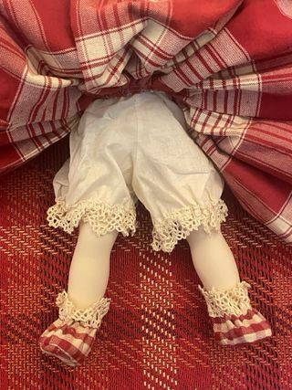 Bambola Porcellana Capodimonte Ciarapica 35cm