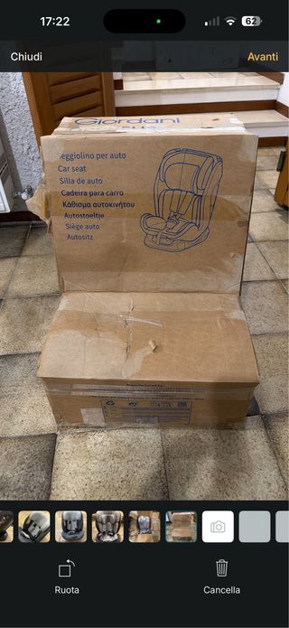 Seggiolino auto Giordani Orpheus