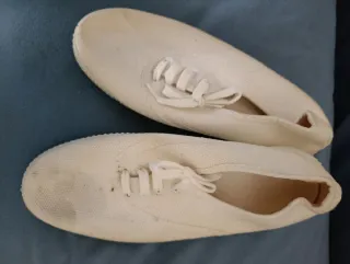 Sapatilhas de Pano Azuis