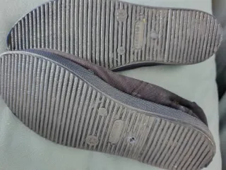 Sapatilhas de Pano Azuis