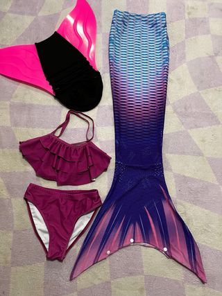 Bañador cola sirena 6/7 años