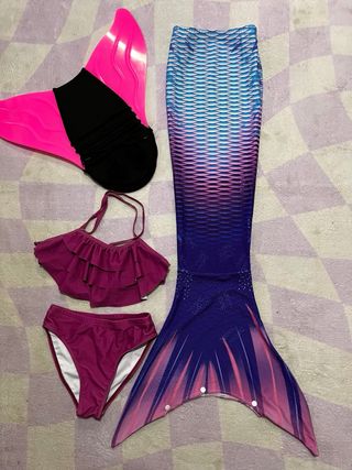 Bañador cola sirena 6/7 años