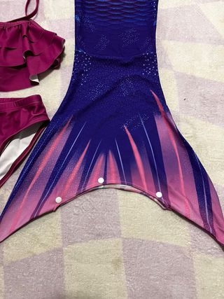 Bañador cola sirena 6/7 años