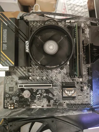 Conjunto Motherboard ASUS + CPU + RAM