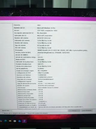 PC Sobremesa Mars Gaming para repuestos