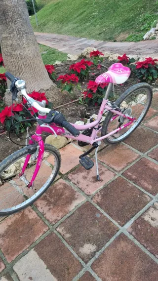 Bicicleta Wendy rosa niña