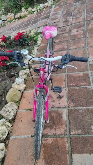 Bicicleta Wendy rosa niña