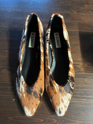 Zapatos ULANKA Mujer Tacón Bajo Estampado Animal