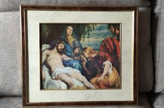 Lámina La Piedad Marco