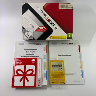 Scatola Nintendo 3DS XL Rossa