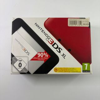 Scatola Nintendo 3DS XL Rossa