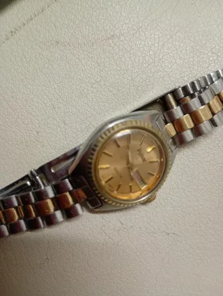 Reloj Pulsar Señora Chapado Oro