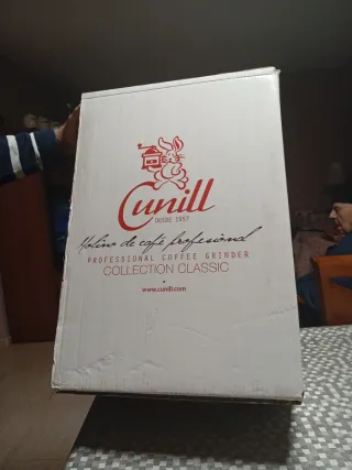 Molino de café profesional Cunill