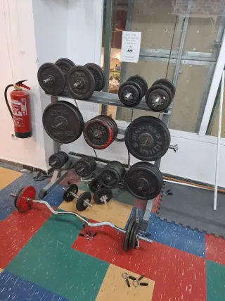 Discos de pesas para gimnasio