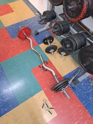 Discos de pesas para gimnasio