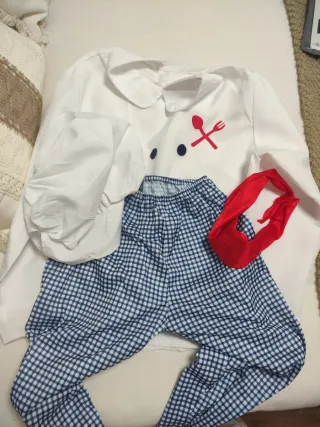 Disfraz Cocinero Niño Talla 10-12
